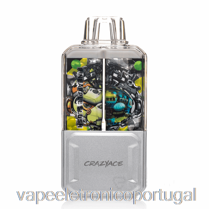 Vape Eletrônico Crazyace B15000 Lama De Abacaxi Descartável